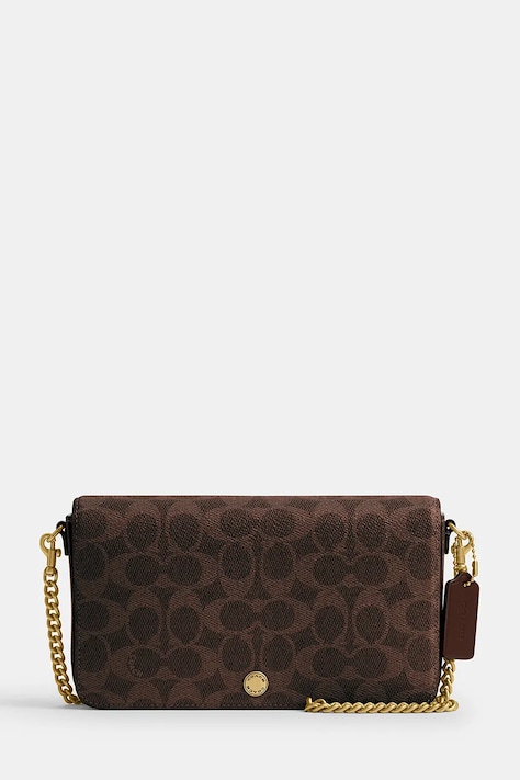 Coach torebka Mila kolor brązowy CAO03