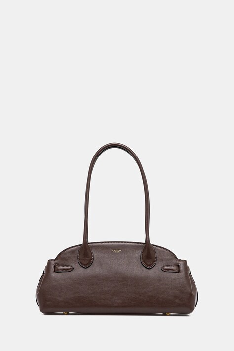 Coach torebka skórzana Empire Carryall Bag 34 kolor brązowy CCM57