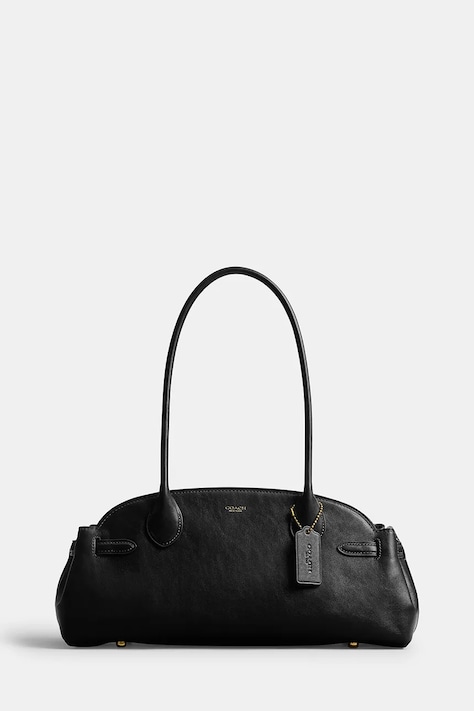 Kožená kabelka Coach Empire Carryall Bag 34 černá barva, CCM57