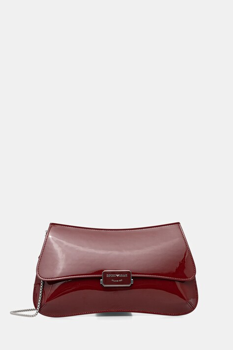 Emporio Armani geantă culoarea bordo, EW001777 AF17287