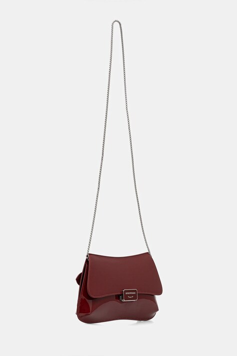 Kabelka Emporio Armani vínová barva, EW001777 AF17287