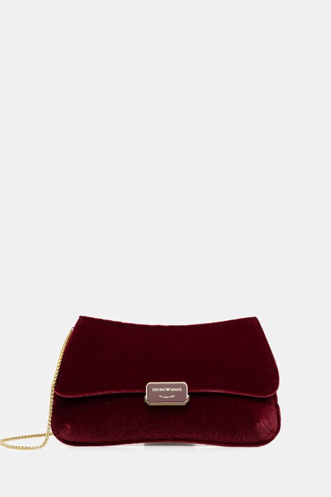 Pismo torbica Emporio Armani boja: bordo, EW001777 AF17289