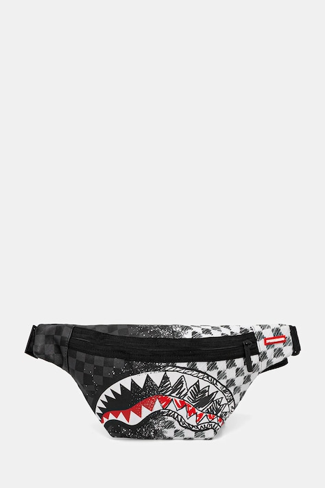 Sprayground borsetă culoarea gri, 910B7898NSZ