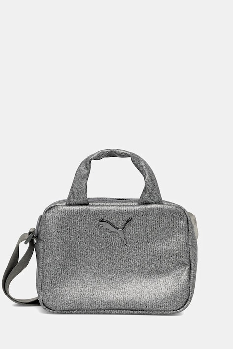 Puma poșetă Up Glam Mini Grip Bag culoarea gri, 91710