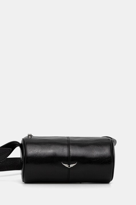 ZADIG&VOLTAIRE torebka skórzana kolor czarny LWBA03940