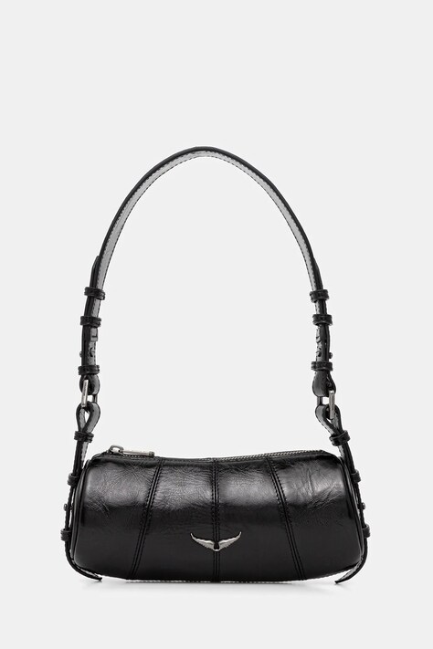ZADIG&VOLTAIRE torebka skórzana kolor czarny LWBA04133