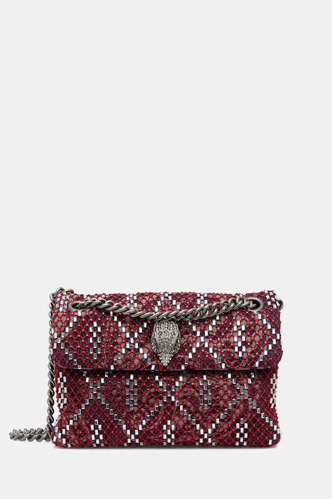 Kurt Geiger London geantă KENSINGTON culoarea bordo, 2732589069