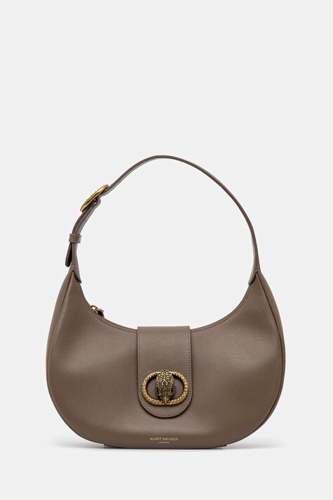 Kurt Geiger London poșetă de piele culoarea maro, 3596537109