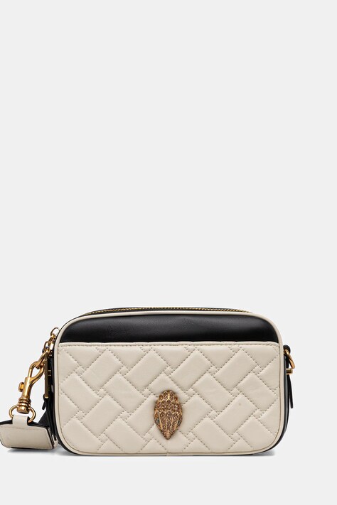 Кожаная сумочка Kurt Geiger London KENSINGTON цвет бежевый 4684601109