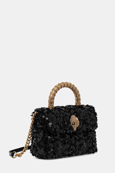 Kurt Geiger London poșetă KENSINGTON culoarea negru, 2708809779