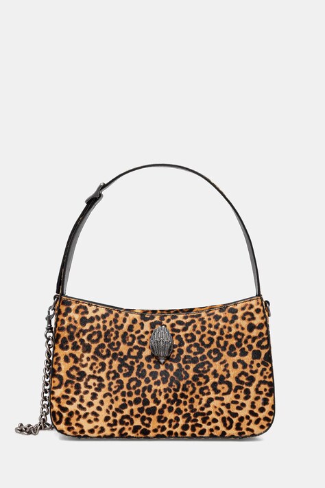 Kurt Geiger London torebka skórzana kolor brązowy 3534339019