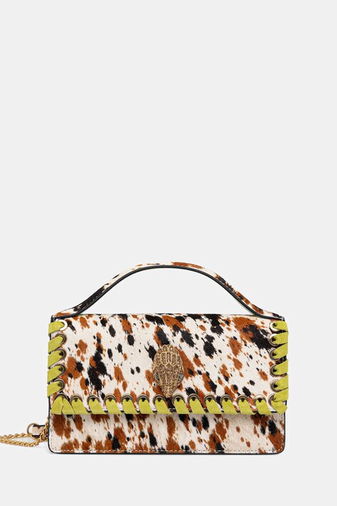 Kurt Geiger London torebka skórzana kolor brązowy 2744139189