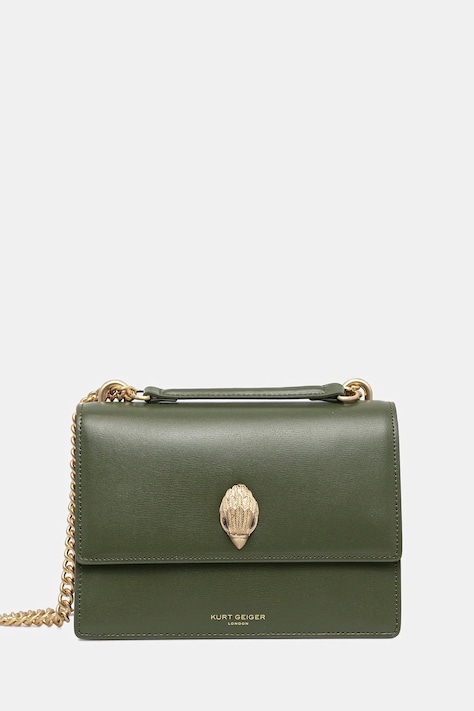 Kabelka Kurt Geiger London SHOREDITCH zelená barva, 9540475109