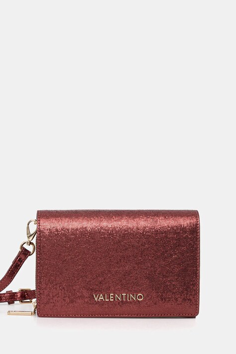 Valentino Bags torebka EMBER kolor bordowy VBS9IE17GLI