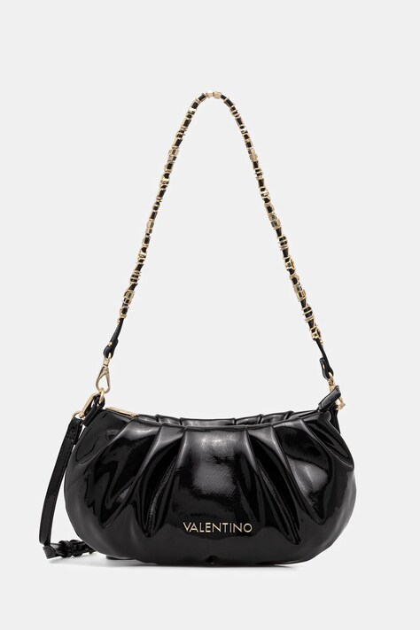Τσάντα Valentino Bags ELITA χρώμα: μαύρο, VBS9IM17VER