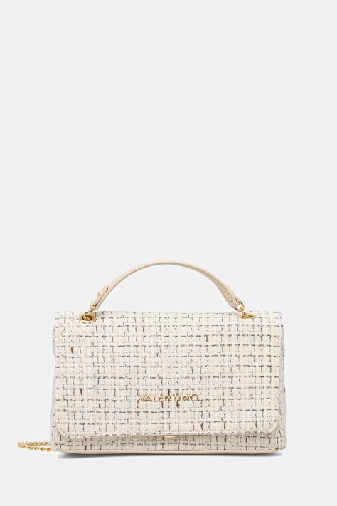 Kabelka Valentino Bags TWEED béžová barva, VBS9JP02