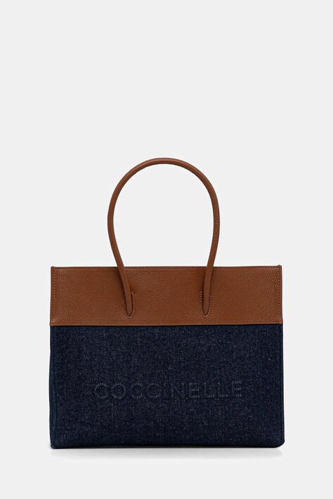 Coccinelle torebka MYRTHA DENIM kolor granatowy E1.T94.18.02.01