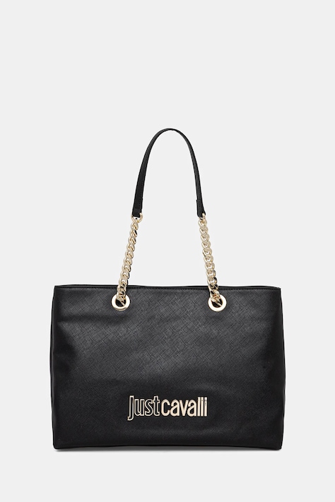 Just Cavalli poșetă culoarea negru, 79RA4BB9 ZS766