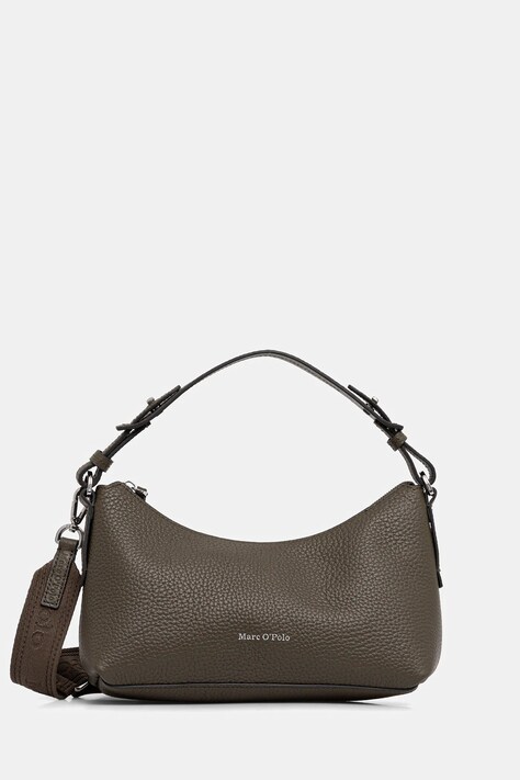 Marc O'Polo torebka skórzana kolor zielony 50819650801109