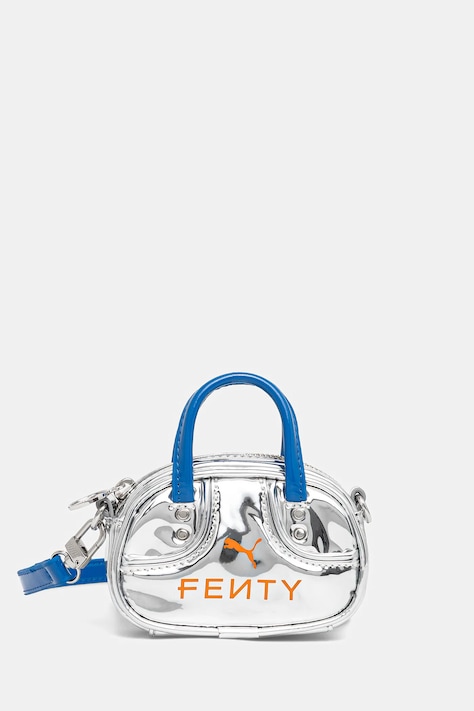 Puma poșetă PUMA x FENTY culoarea argintiu, 92476