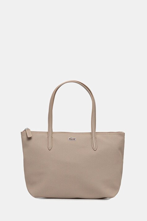 Lacoste poșetă culoarea bej, NF2037PK
