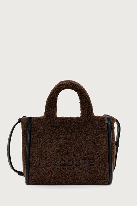 Lacoste Torebka tote damska brązowa NF5116HX