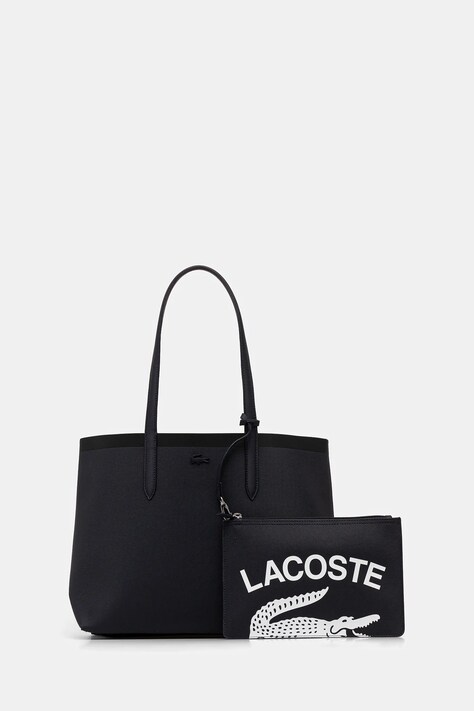 Lacoste torebka dwustronna kolor granatowy NF5128AS
