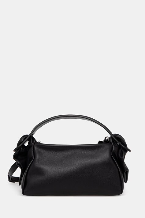 Kenzo torebka skórzana kolor czarny FE62SA818L01