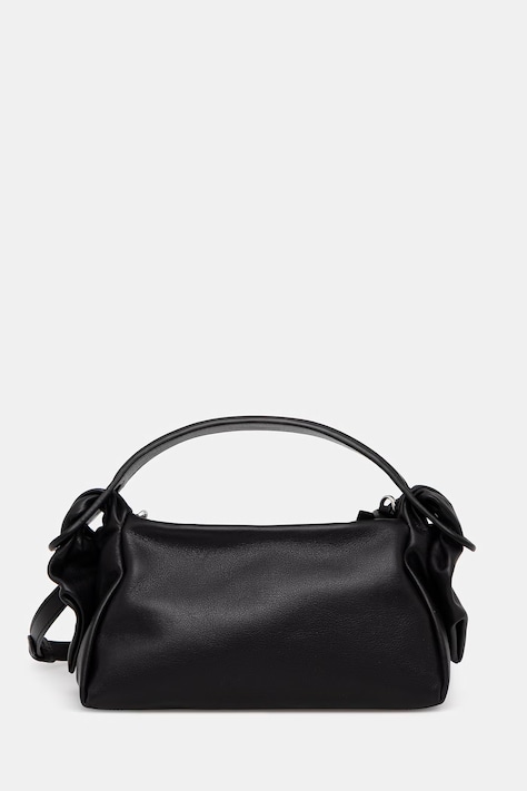 Δερμάτινη τσάντα Kenzo χρώμα: καφέ, FE62SA818L01