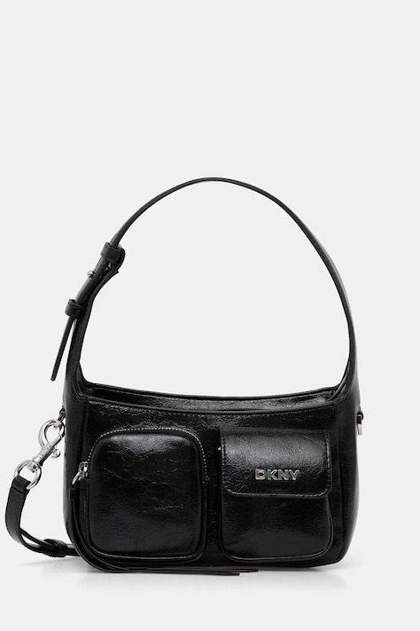 Τσάντα Dkny χρώμα: μαύρο, R52EDK73