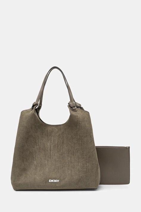 Kabelka Dkny zelená barva, R52BME48