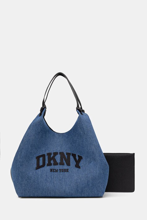 Kabelka Dkny modrá barva, R52BYE48