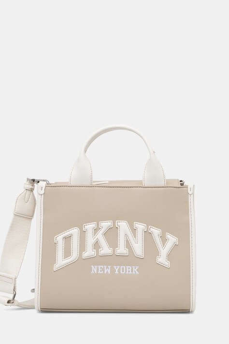 Dkny torebka kolor beżowy R52AZC80