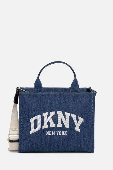 Dkny torebka jeansowa kolor niebieski R52ADR57