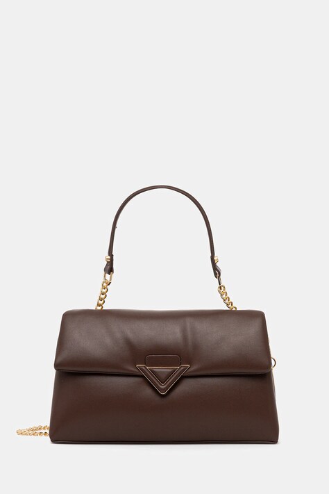 Τσάντα Aldo χρώμα: καφέ, LARGESOFTPUFF.200