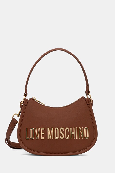 Love Moschino torebka kolor brązowy JC4027PP1NKD0312