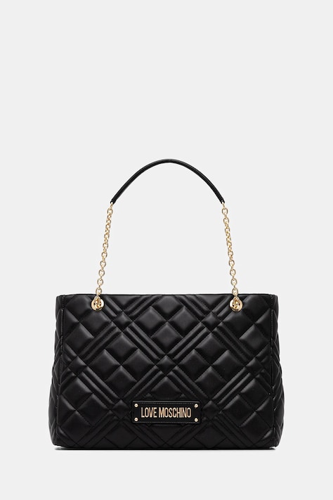 Love Moschino geantă culoarea negru, JC4145PP1NLA0000