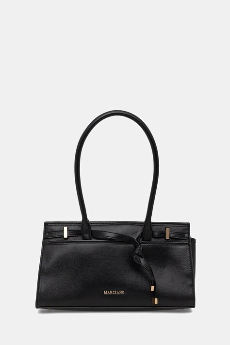 Marciano Guess torebka skórzana kolor czarny 5BGZ22 7415A
