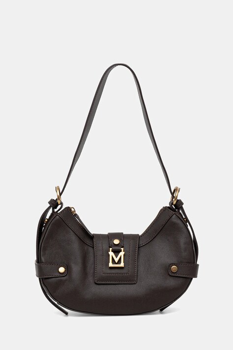 Marciano Guess torebka skórzana kolor brązowy 5BGZ21 7414A