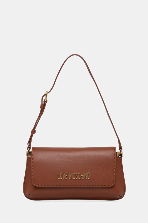 Love Moschino torebka kolor brązowy JC4058PP1NLO0312