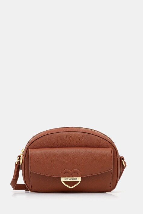 Love Moschino poșetă culoarea portocaliu, JC4180PP1NLE0312
