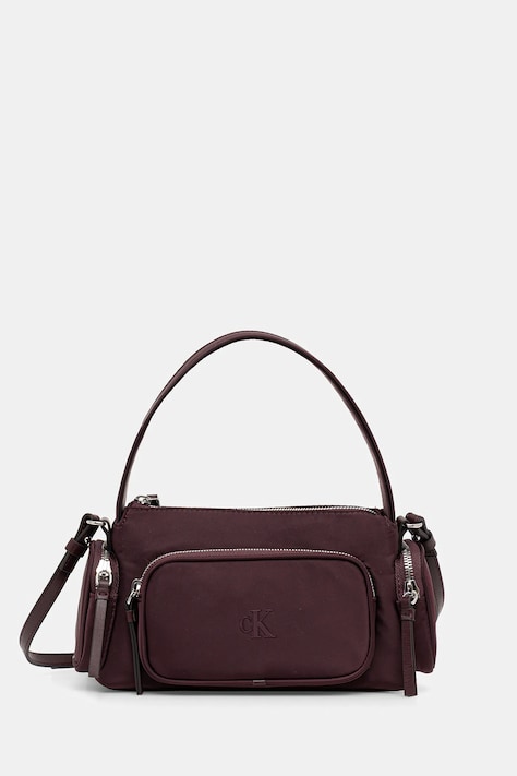 Kabelka Calvin Klein fialová barva, LV04F3132G