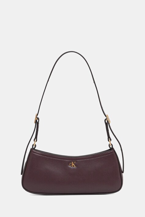 Calvin Klein geantă culoarea violet, LV04F3170G