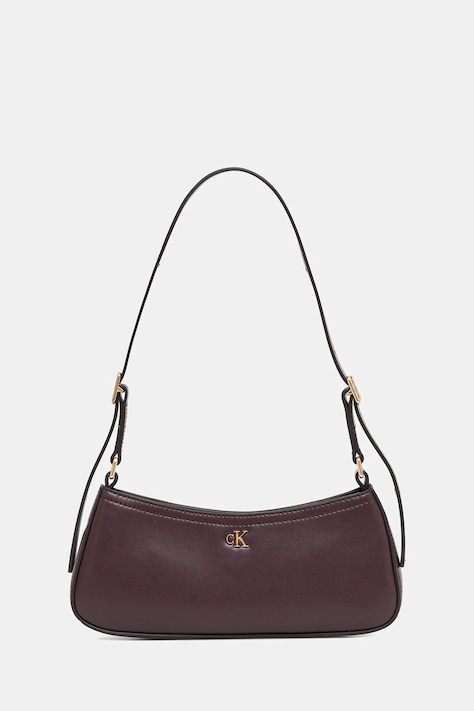 Kabelka Calvin Klein fialová farba, LV04F3170G
