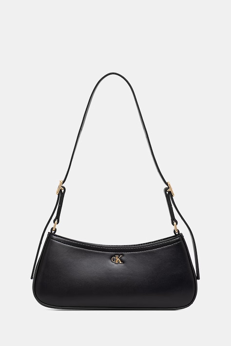 Calvin Klein taška dámská z imitace kůže černá LV04F3170G