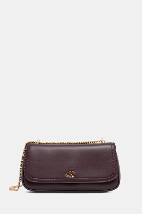 Calvin Klein geantă culoarea violet, LV04F3172G