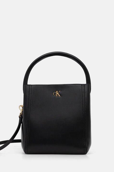 Kabelka Calvin Klein čierna farba, LV04F3174G
