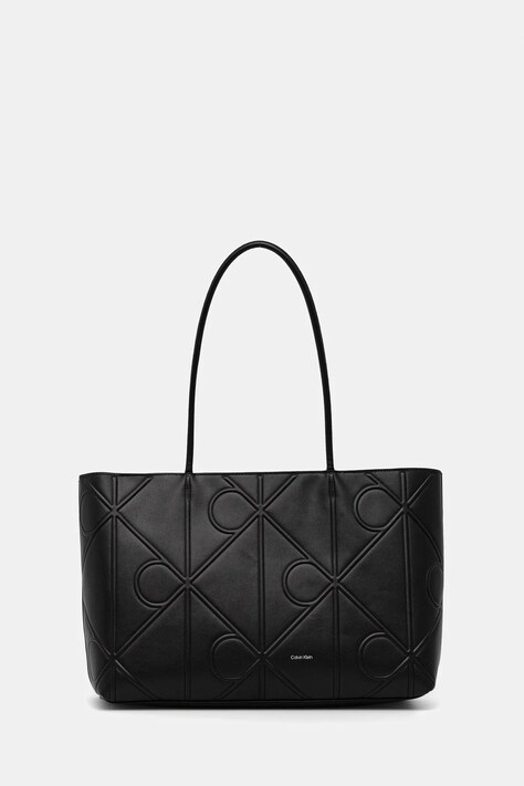 Kabelka Calvin Klein černá barva, LV04F3196G