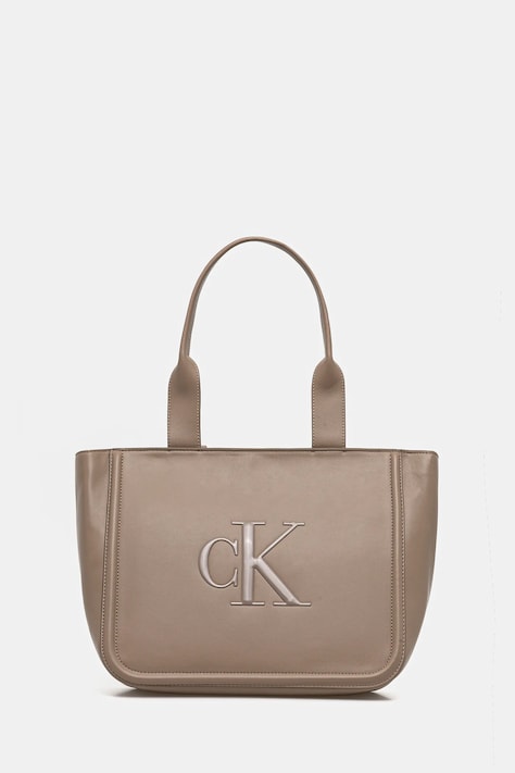 Calvin Klein torebka kolor beżowy LV04F3218G