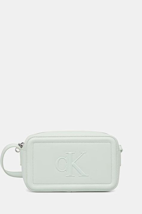 Calvin Klein poșetă culoarea albastru, LV04F3220G